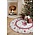 Rond Kerstmis vloerkleed - Toy’s Delight Santa Limited Edition Rood/Wit