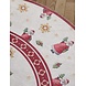 Rond Kerstmis vloerkleed - Toy’s Delight Santa Limited Edition Rood/Wit Rond Kerstmis vloerkleed - Toy’s Delight Santa Limited Edition Rood/Wit