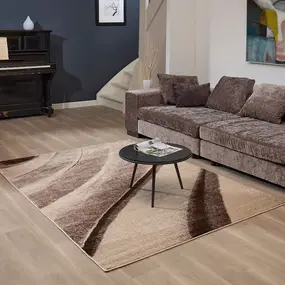 Modern vloerkleed - Lima Designer Bruin
