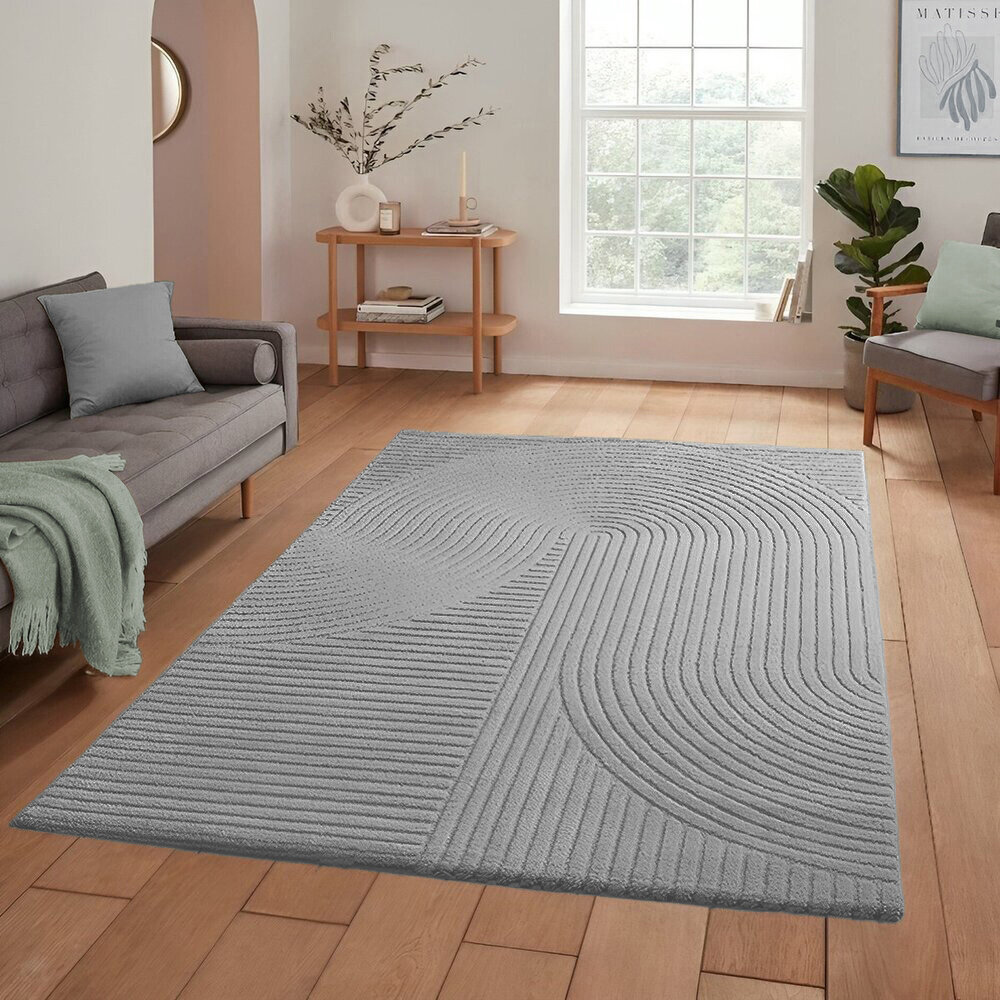 Modern vloerkleed - Eliora Japandi Grijs Modern vloerkleed - Eliora Japandi Grijs