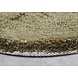 Rond hoogpolig vloerkleed - Cosy Calida Groen Rond hoogpolig vloerkleed - Cosy Calida Groen