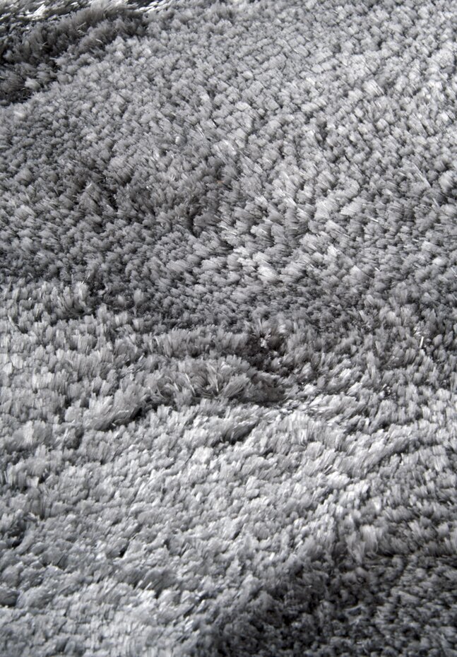 Rond hoogpolig vloerkleed - Cosy Calida Zilver Rond hoogpolig vloerkleed - Cosy Calida Zilver