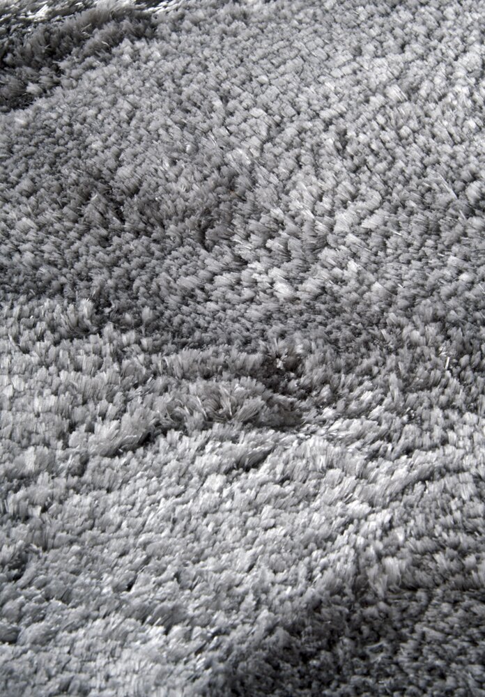 Rond hoogpolig vloerkleed - Cosy Calida Zilver Rond hoogpolig vloerkleed - Cosy Calida Zilver