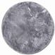 Rond hoogpolig vloerkleed - Cosy Calida Zilver Rond hoogpolig vloerkleed - Cosy Calida Zilver