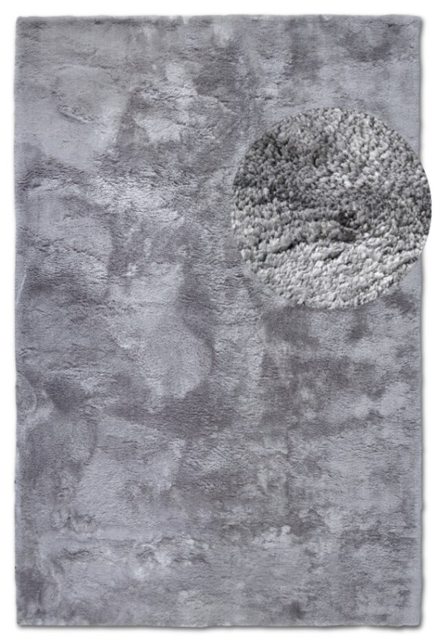 Hoogpolig vloerkleed – Cosy Calida Zilver Hoogpolig vloerkleed – Cosy Calida Zilver