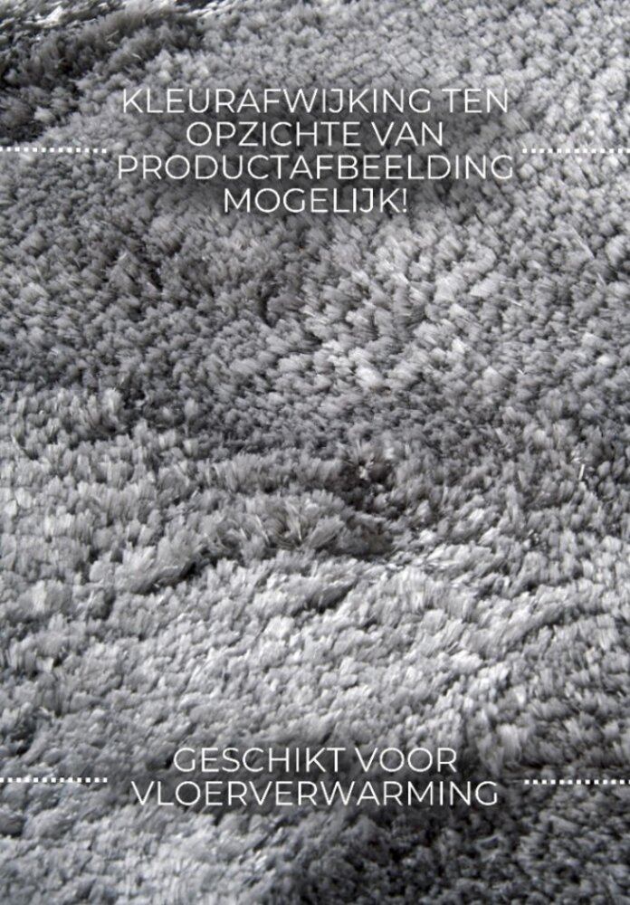 Hoogpolig vloerkleed – Cosy Calida Zilver Hoogpolig vloerkleed – Cosy Calida Zilver