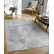 Wasbaar fluffy vloerkleed - Amalfi Grijs Wasbaar fluffy vloerkleed - Amalfi Grijs