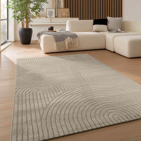Japandi vloerkleed - Skando Beige Japandi vloerkleed - Skando Beige
