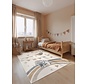 Kindervloerkleed - Little Friends Crème/Multicolor