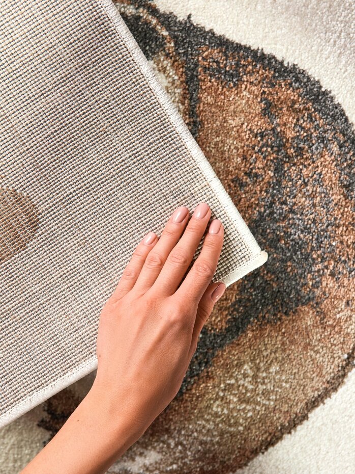 Kindervloerkleed - Little Friends Crème/Multicolor Kindervloerkleed - Little Friends Crème/Multicolor