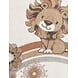 Kindervloerkleed - Little Lion Crème/Multicolor Kindervloerkleed - Little Lion Crème/Multicolor