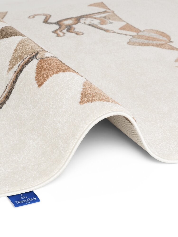 Kindervloerkleed - Lion Party Crème/Multicolor Kindervloerkleed - Lion Party Crème/Multicolor