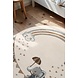 Rond kindervloerkleed – Rainbow Elephant Crème/Multicolor Rond kindervloerkleed – Rainbow Elephant Crème/Multicolor