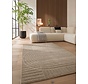 Scandinavisch vloerkleed - Skadi Curve Beige