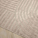 Scandinavisch vloerkleed - Skadi Curve Beige Scandinavisch vloerkleed - Skadi Curve Beige