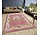 Bloemen vloerkleed - Asmaa Vintage Roze - 150x220 cm