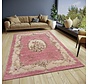 Bloemen vloerkleed - Asmaa Vintage Roze - 150x220 cm
