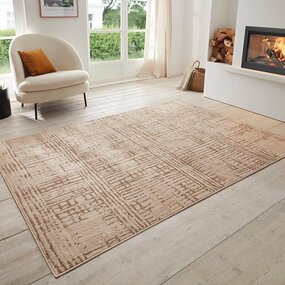 Vintage vloerkleed - Sole Beige - 200 X 280 CM Vintage vloerkleed - Sole Beige - 200 X 280 CM
