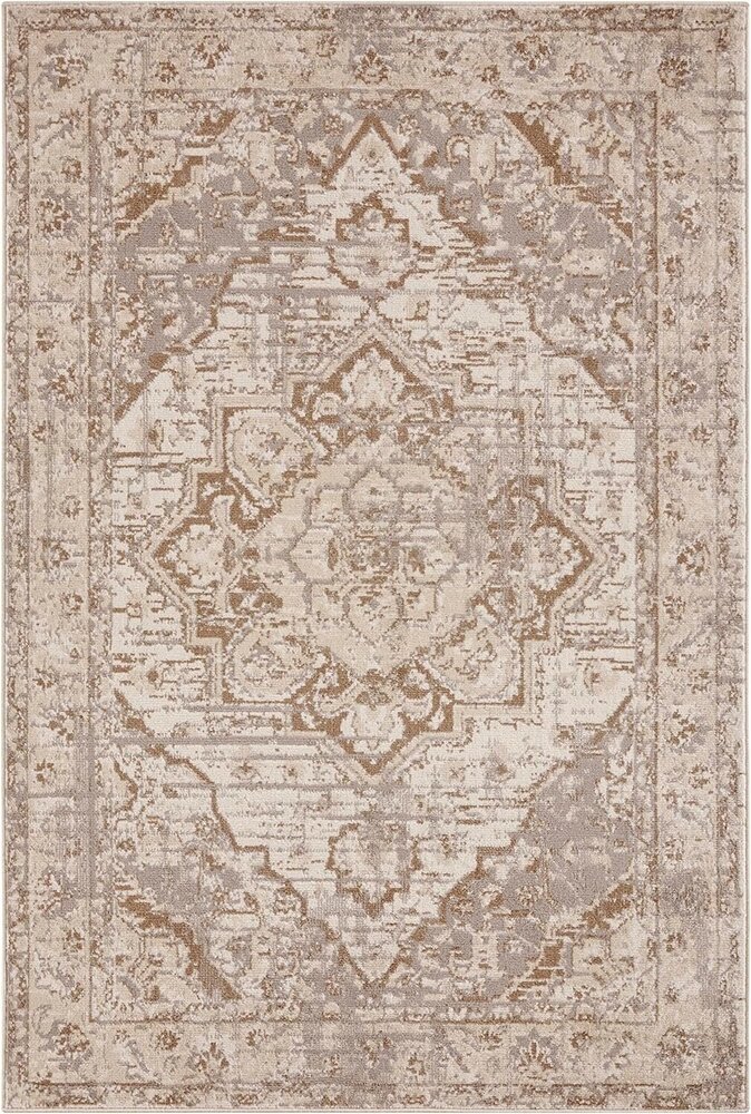 Vintage vloerkleed - Sand Beige - 200 X 280 CM Vintage vloerkleed - Sand Beige - 200 X 280 CM