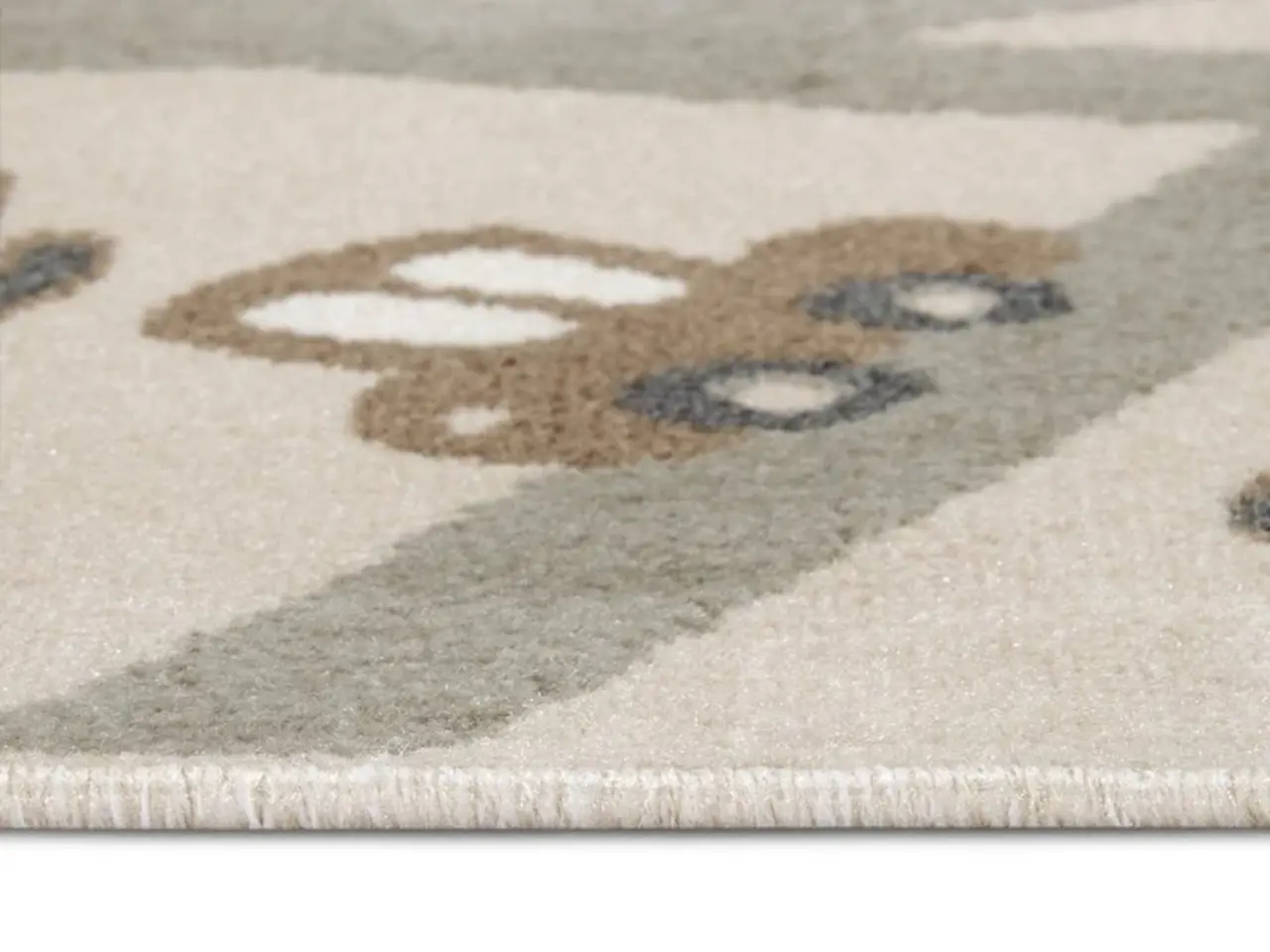 Kindervloerkleed - Adventures Dierentuin Bruin/Grijs - 160 X 235 CM