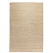 Jute Wol Katoen vloerkleed - Dhaka Naturel - 160 X 230 CM