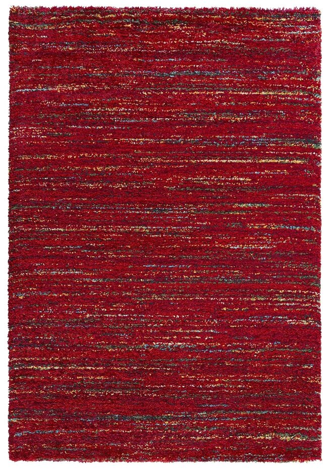 Hoogpolig vloerkleed - Nomadic Chic Rood - 200 X 290 CM