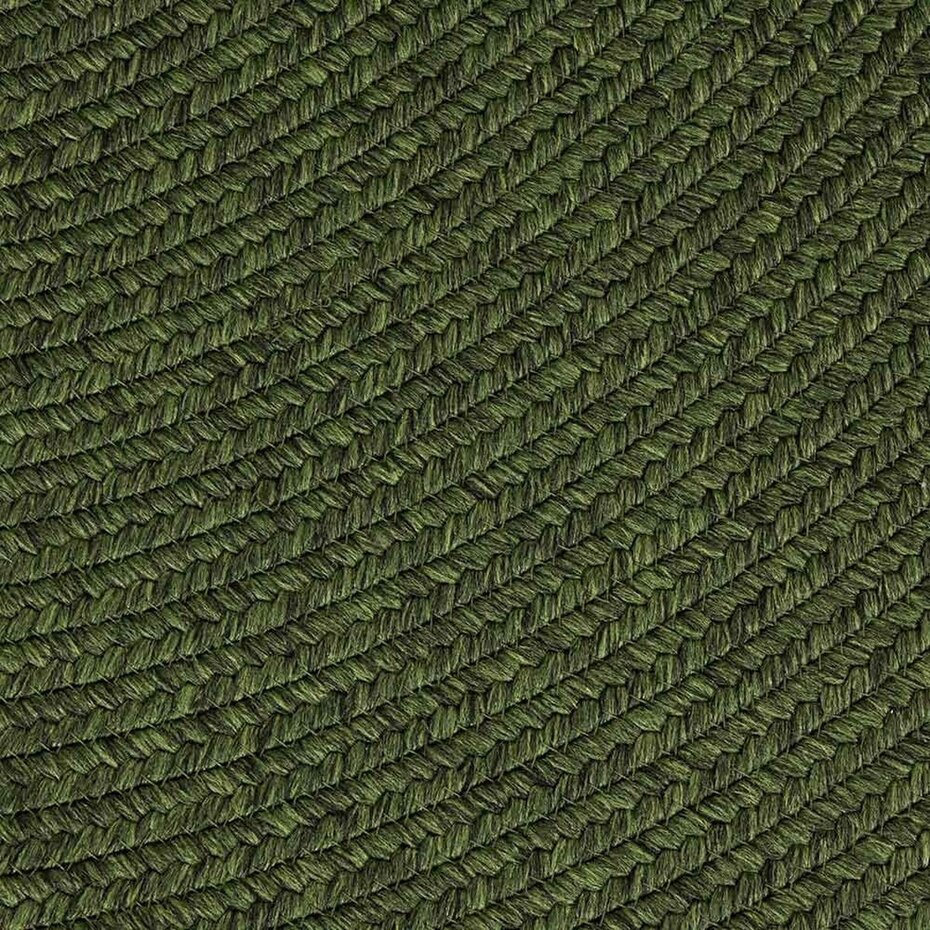 Rond Binnen- En Buitenkleed - Trenzado Groen - Ã˜ 200 CM