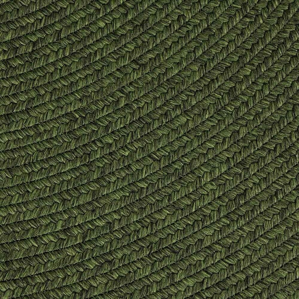 Rond Binnen- En Buitenkleed - Trenzado Groen - Ã˜ 200 CM