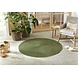 Rond Binnen- En Buitenkleed - Trenzado Groen - Ã˜ 200 CM