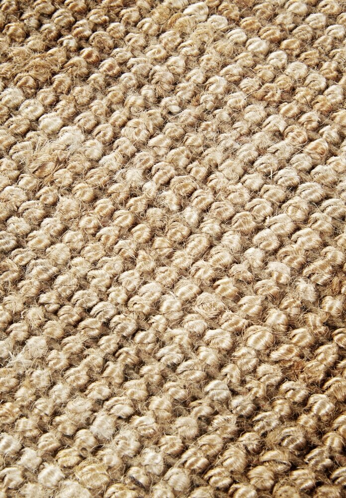 Jute vloerkleed - Rosalie Naturel - 120 X 170 CM Jute vloerkleed - Rosalie Naturel - 120 X 170 CM