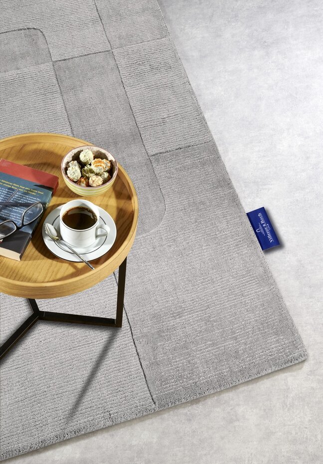 Wollen vloerkleed - Charlotte Grijs - 190x280 cm