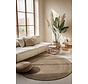 Jute vloerkleed - Rangpur Rond Taupe - 200cm rond Ã˜