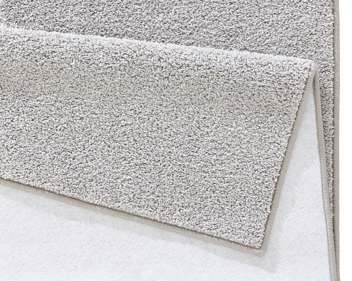 Effen vloerkleed - Pure Grijs - 160x240 cm