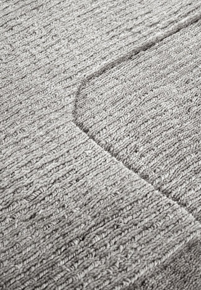 Wollen vloerkleed - Charlotte Grijs - 190x280 cm