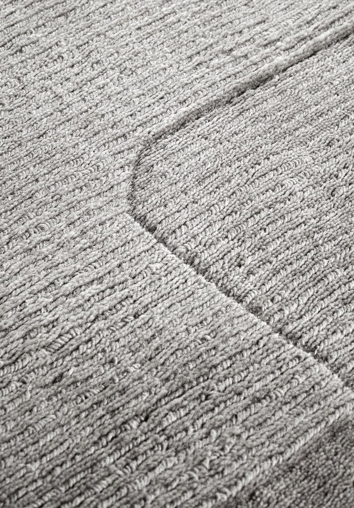 Wollen vloerkleed - Charlotte Grijs - 190x280 cm