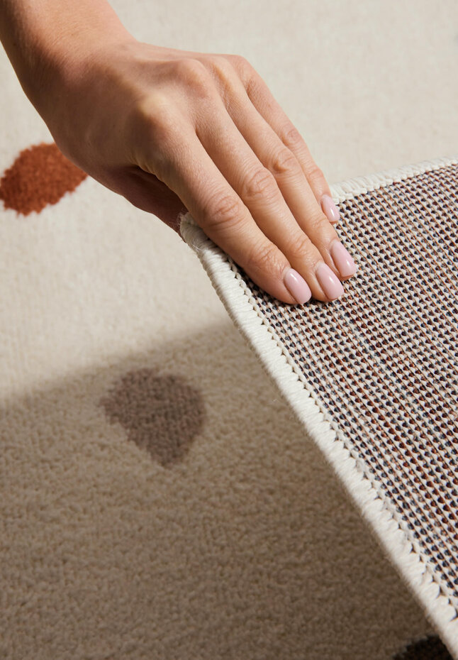 Kindervloerkleed - Funny Dots Crème/Kleurrijk - 160x235 cm Kindervloerkleed - Funny Dots Crème/Kleurrijk - 160x235 cm