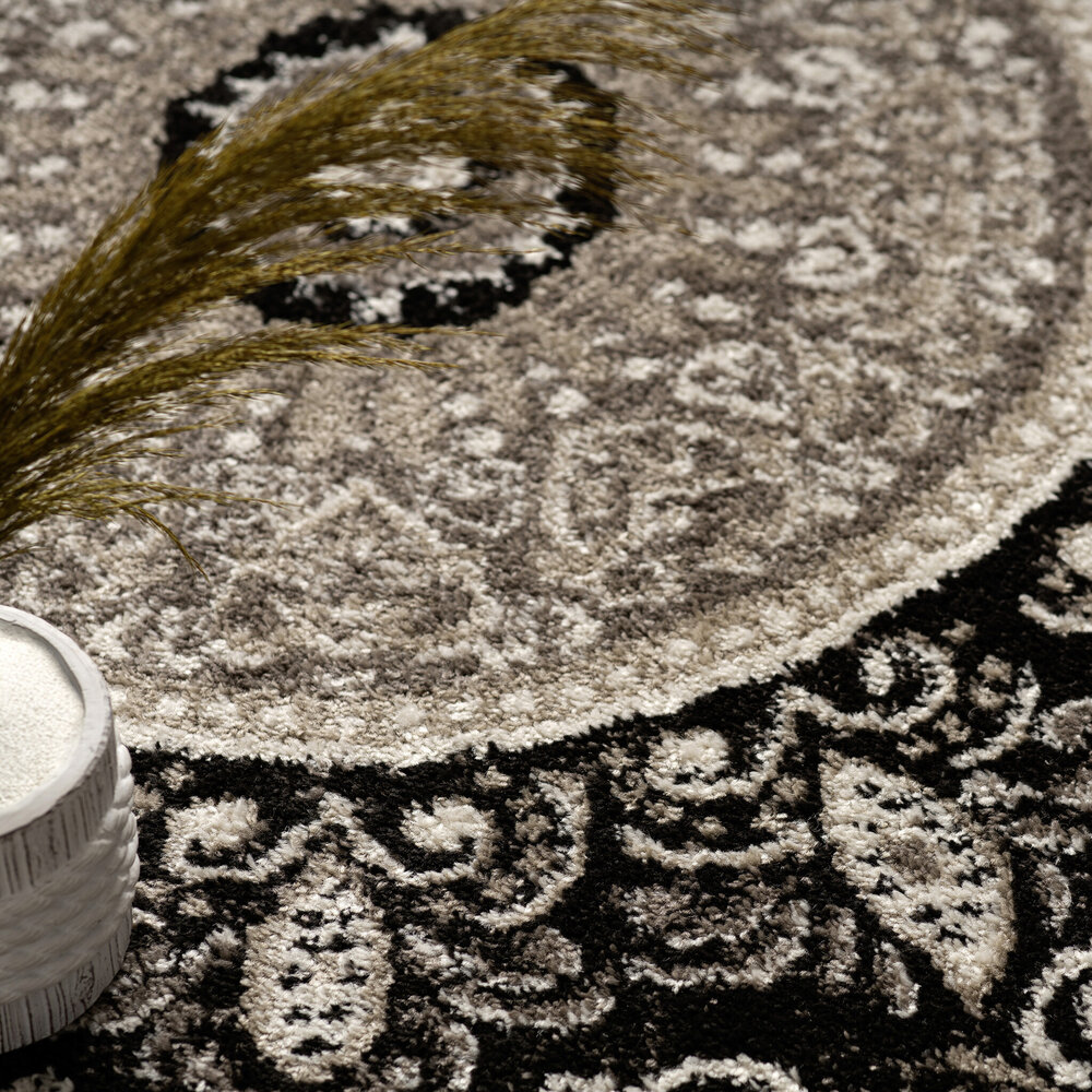 Laagpolig Modern Vloerkleed Sinovo - Bruin - 160x220 cm