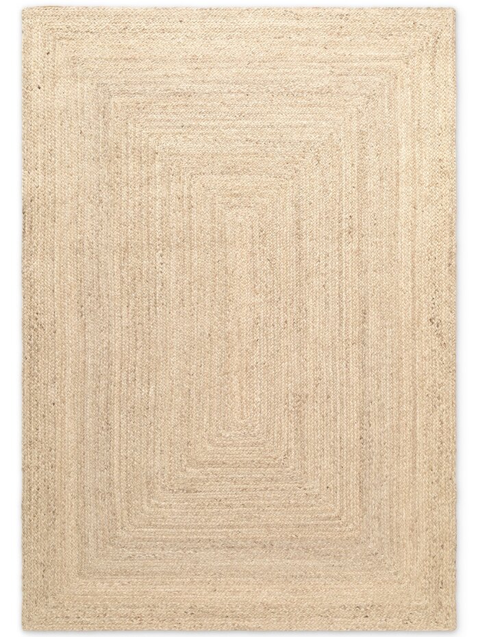 Jute vloerkleed - Sharmila Crème - 200x300 cm Jute vloerkleed - Sharmila Crème - 200x300 cm