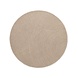 Wollen Japandi vloerkleed - Eleni Rond Beige - 150cm rond Ø Wollen Japandi vloerkleed - Eleni Rond Beige - 150cm rond Ø