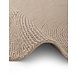 Wollen Japandi vloerkleed - Eleni Rond Beige - 150cm rond Ø Wollen Japandi vloerkleed - Eleni Rond Beige - 150cm rond Ø