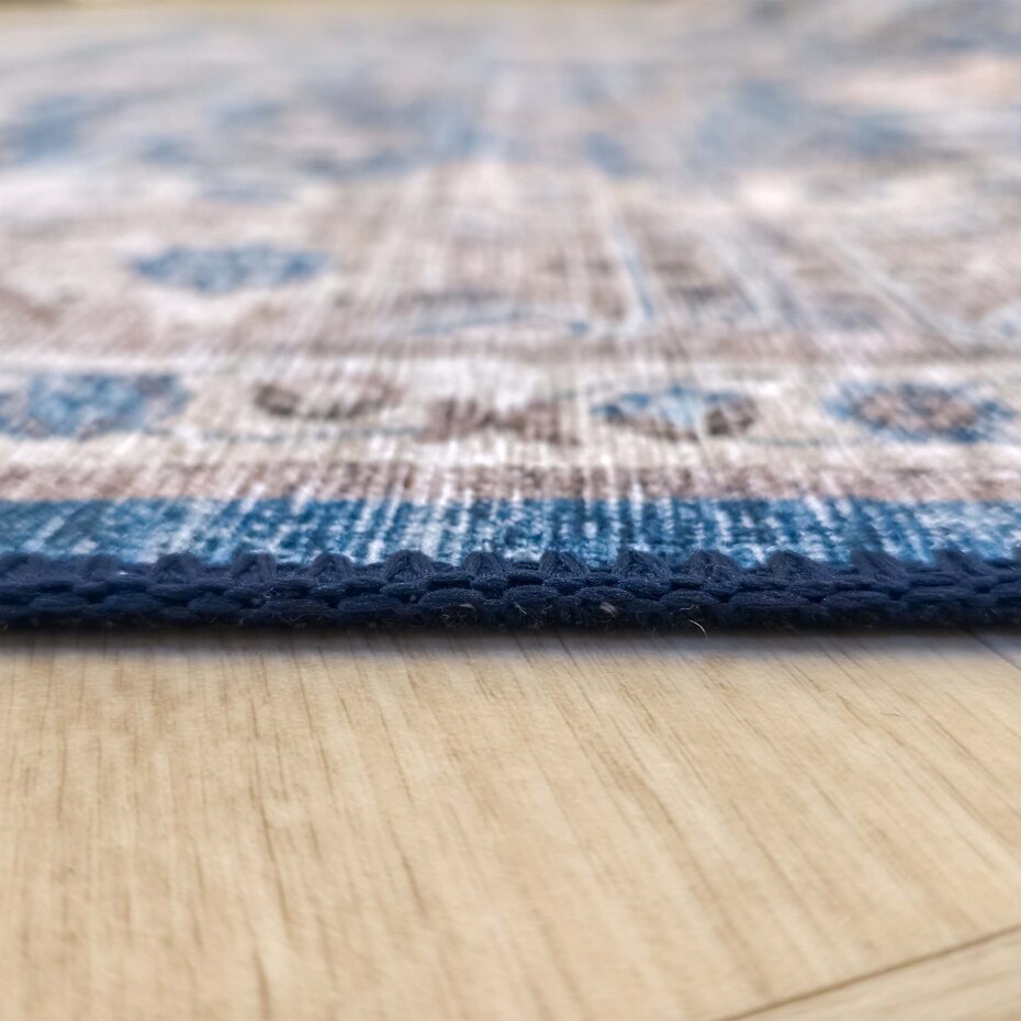 Vintage vloerkleed - Burano Blauw