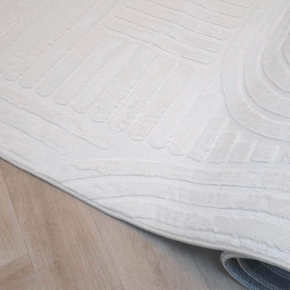 Japandi vloerkleed – Eve Creme Japandi vloerkleed – Eve Creme