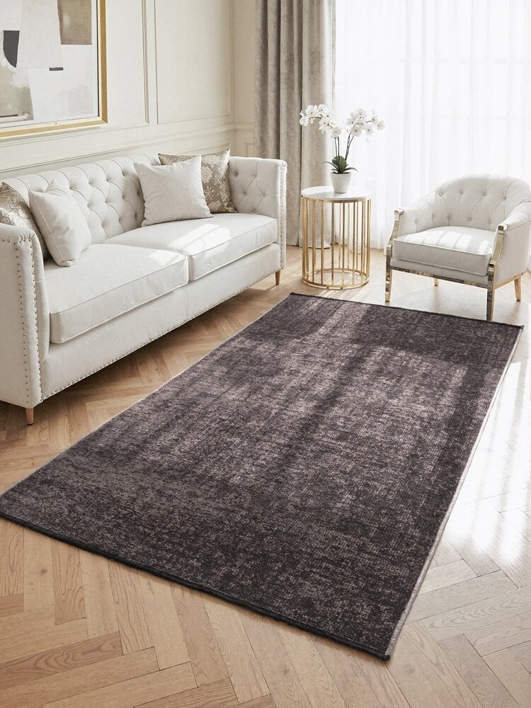 Vintage vloerkleed - Prisma Bruin