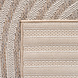 Japandi buitenkleed - Brezza Curve Beige Japandi buitenkleed - Brezza Curve Beige