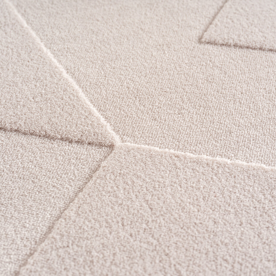 Modern vloerkleed – Sensi Geo Crème Modern vloerkleed – Sensi Geo Crème