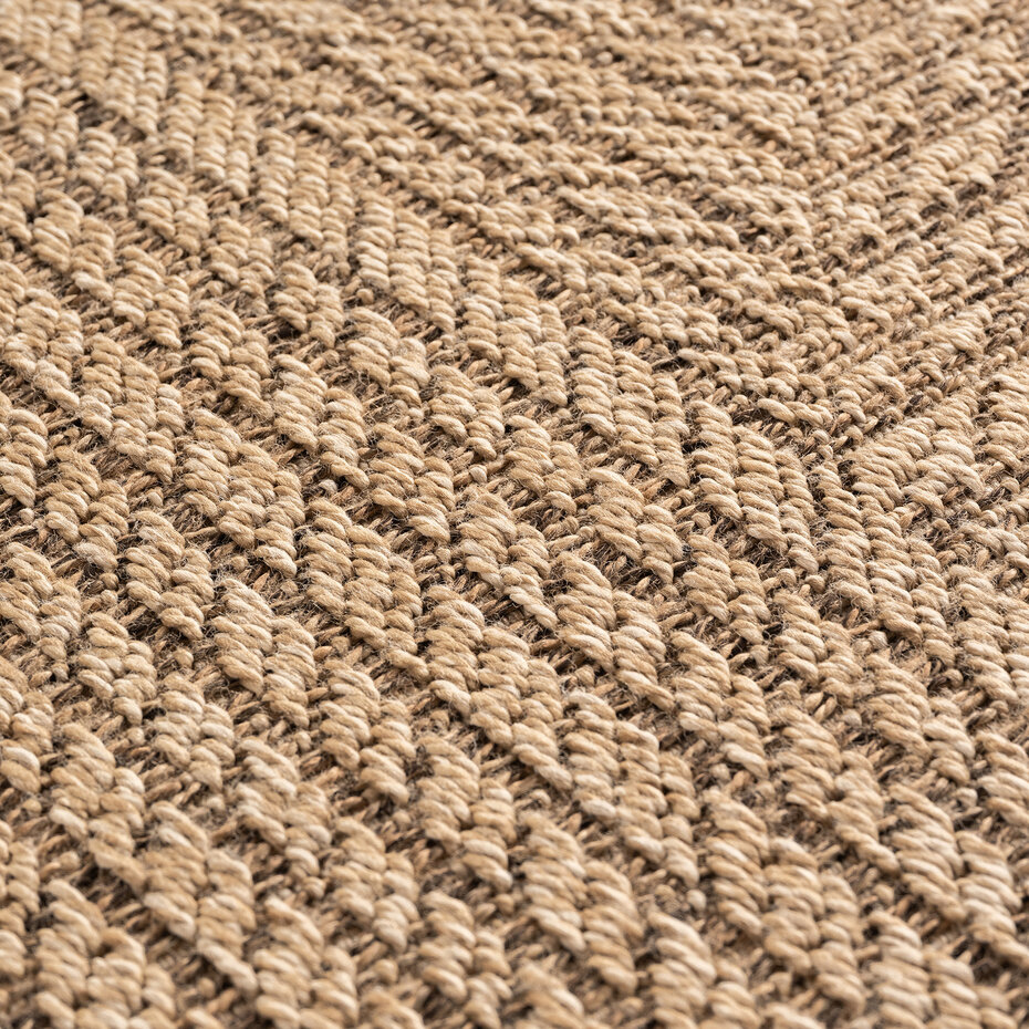 Jute buitenkleed - Viento Linea Beige Jute buitenkleed - Viento Linea Beige