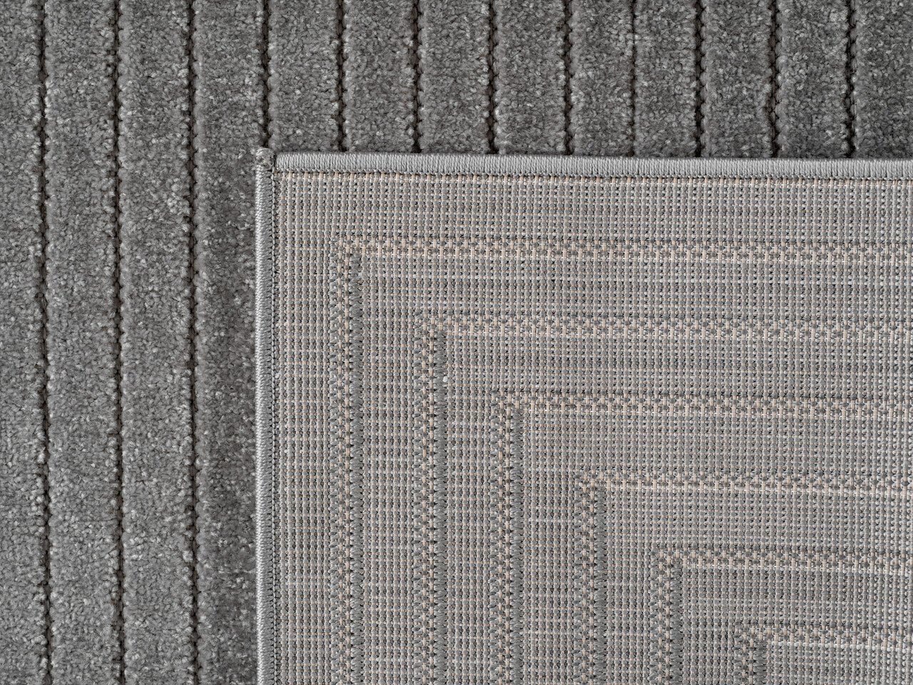 Modern binnen- en buitenkleed - Novara Grijs Modern binnen- en buitenkleed - Novara Grijs