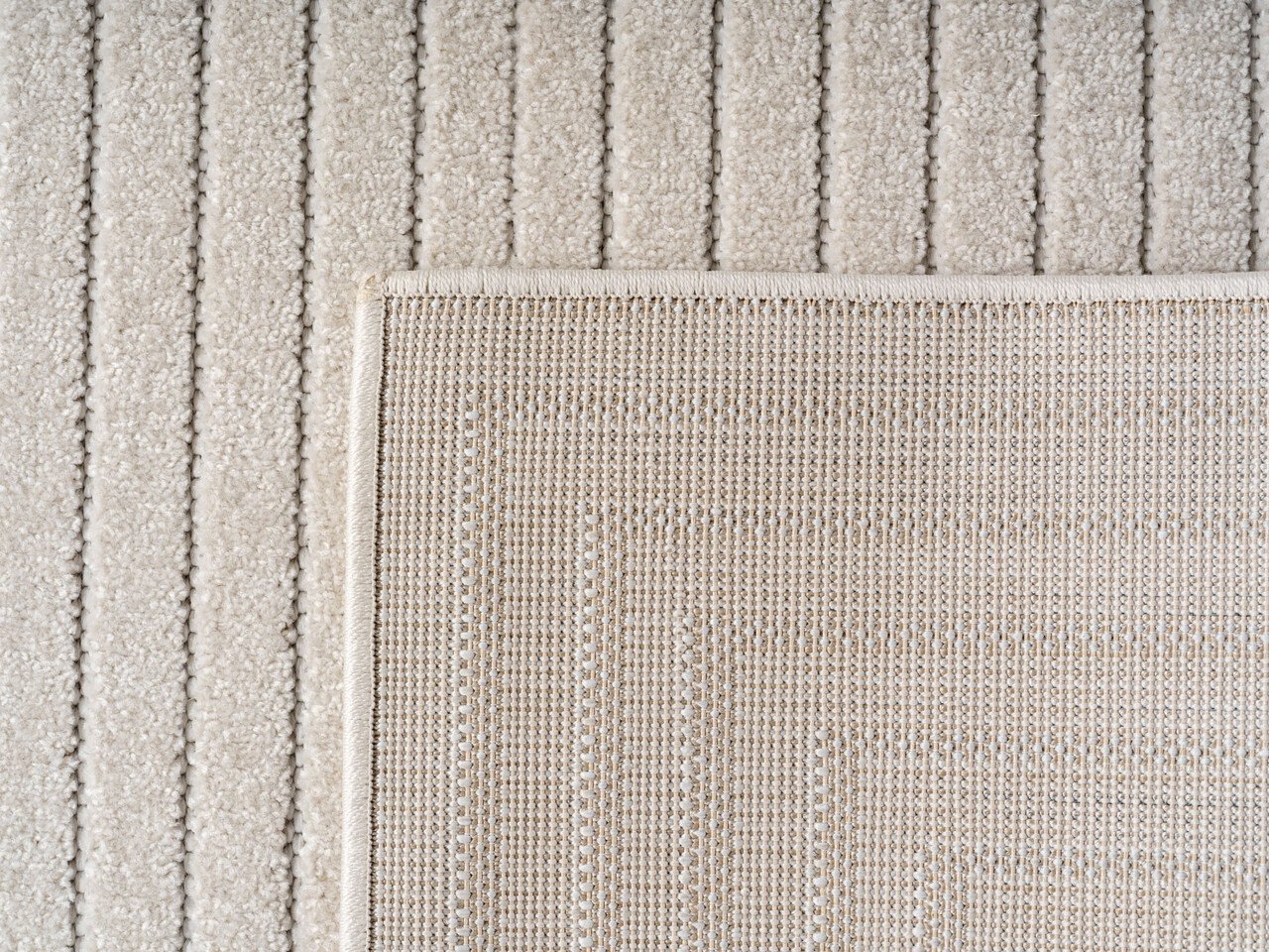 Modern binnen- en buitenkleed - Novara Creme Modern binnen- en buitenkleed - Novara Creme