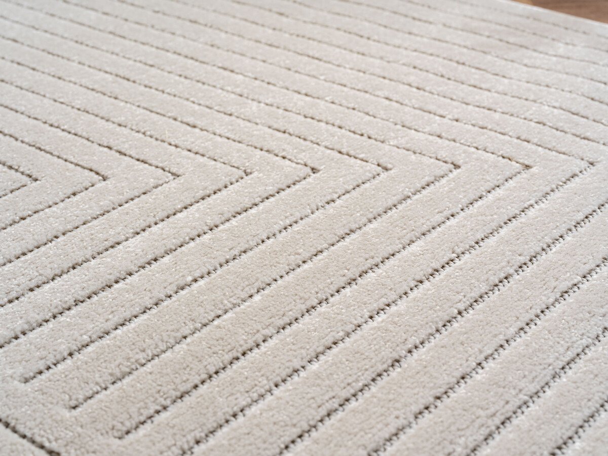 Modern binnen- en buitenkleed - Novara Creme Modern binnen- en buitenkleed - Novara Creme