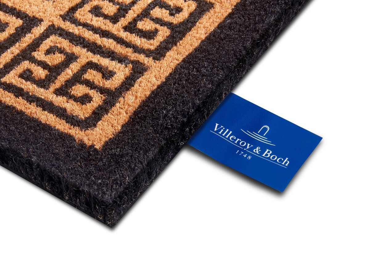 Deurmat - Cocos Porte Louis Beige/Zwart Deurmat - Cocos Porte Louis Beige/Zwart